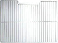 Ev Buzdolabı Rafı Tel:Çift kapılı buzdolabı rafları nofrost buzdolap rafları ev tipi buzdolabı raflarından ev buzdolabı rafının üretimi 46*62 cm ölçüsünde soğutma üfleme kanalına uygun yapılmış olup imalatında beyaz plastikle kaplanmış kaliteli ince çubu